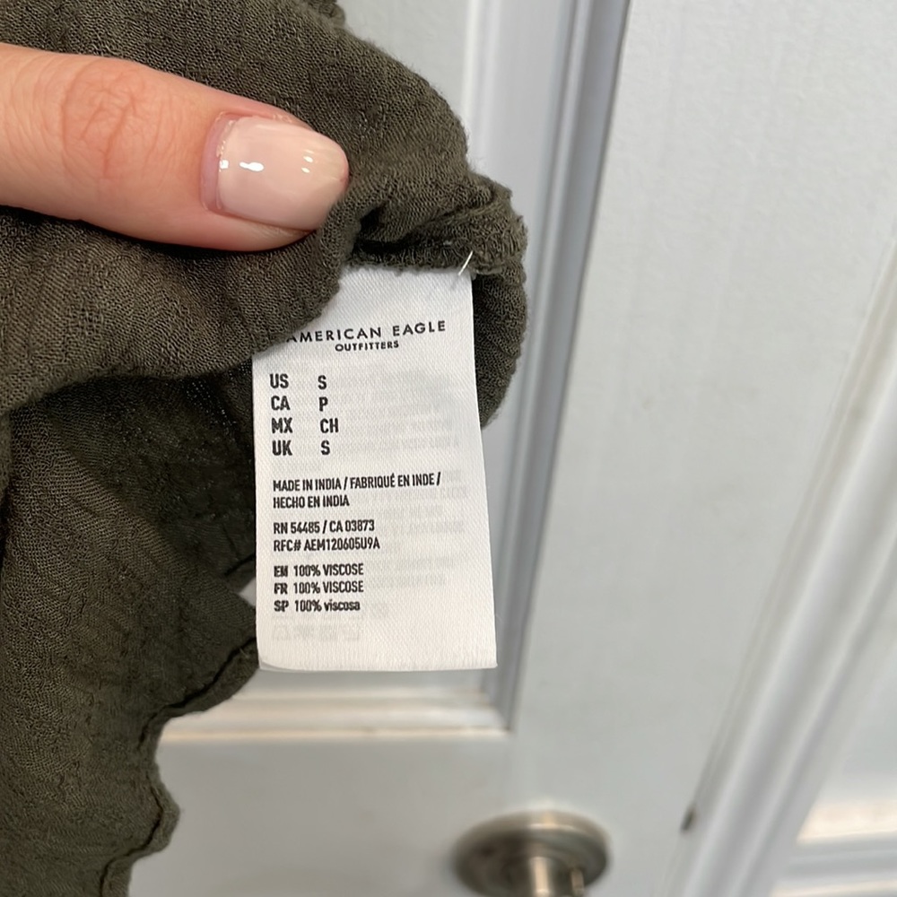 American Eagle Olive Green Dress - Picture 4 of 5